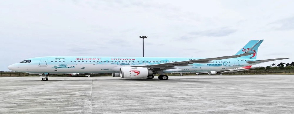日照山太完成浙江长龙航空飞机“诗画江南 活力浙江”主题涂装工作