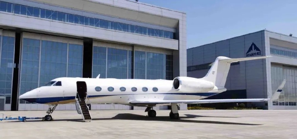 STAECO (Rizhao) successfully completed the business aircraft support business in 2022
